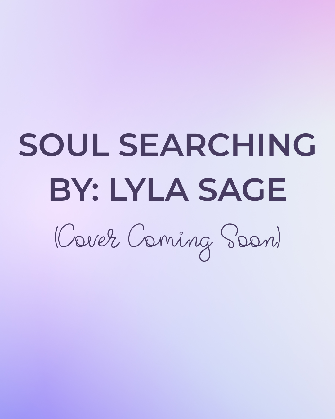 Soul Searching (Preorder - 9/30/25)