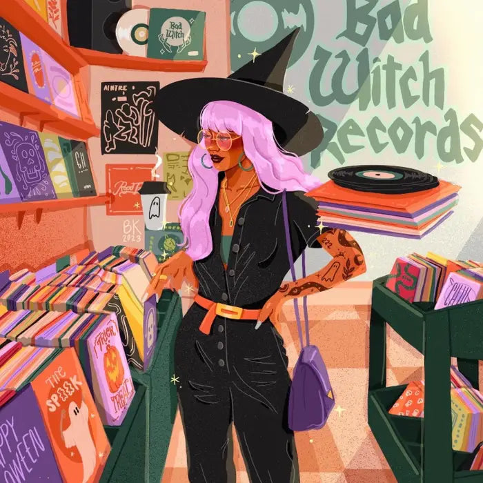 Bad Witch Records Print