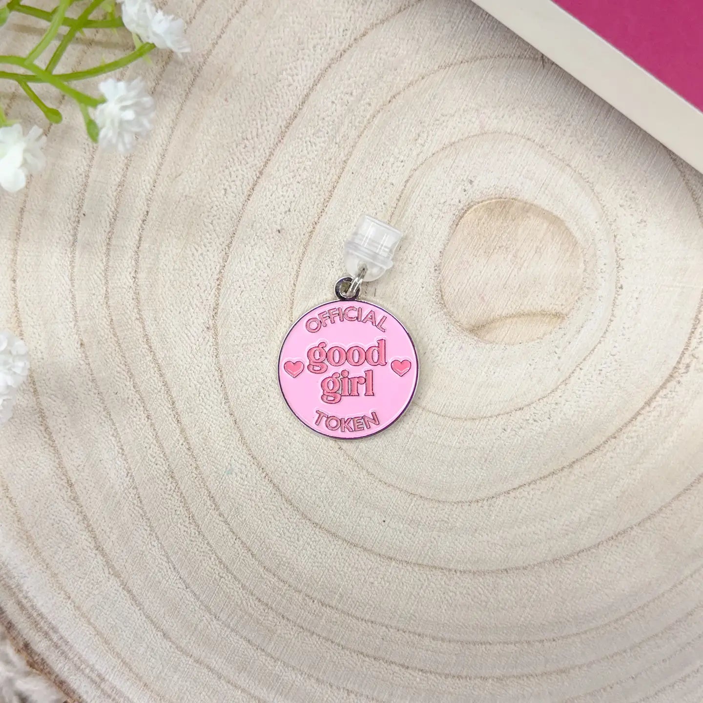 Official Good Girl Token Kindle Charm