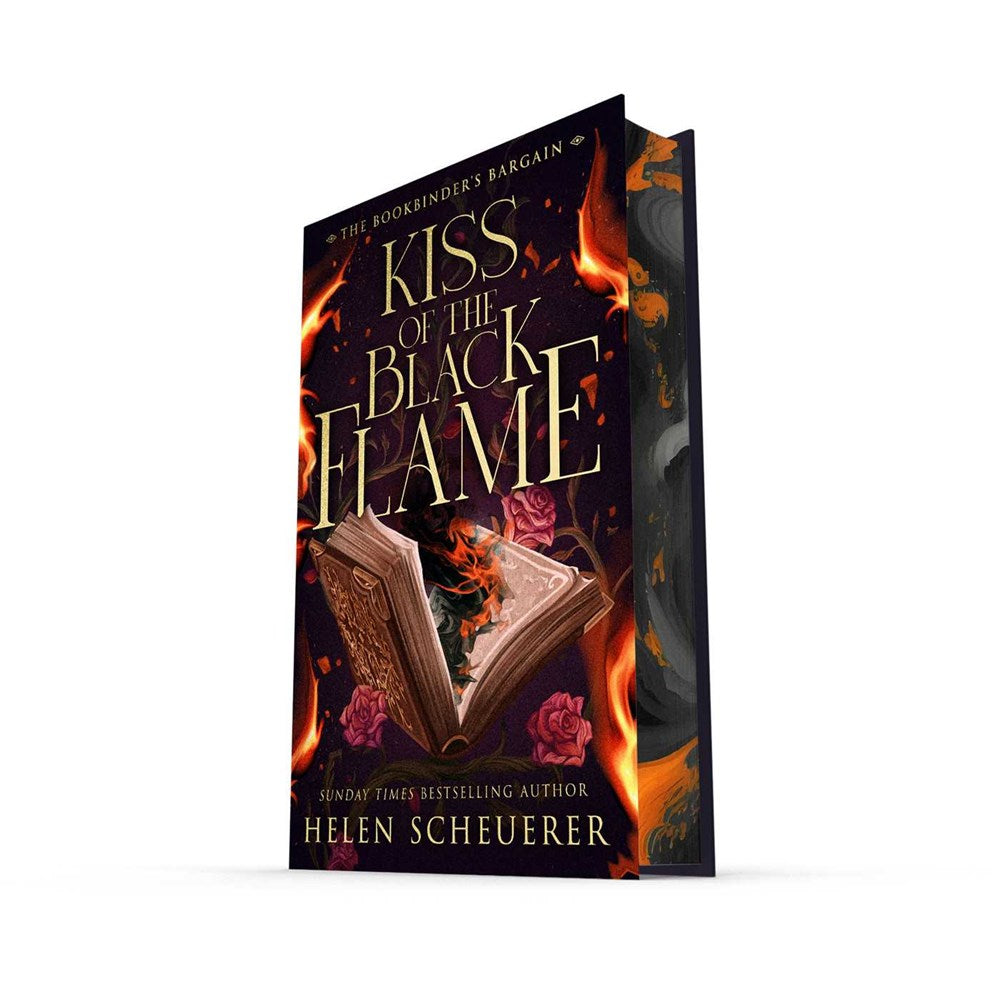 Kiss of the Black Flame (The Bookbinder's Bargain #1)