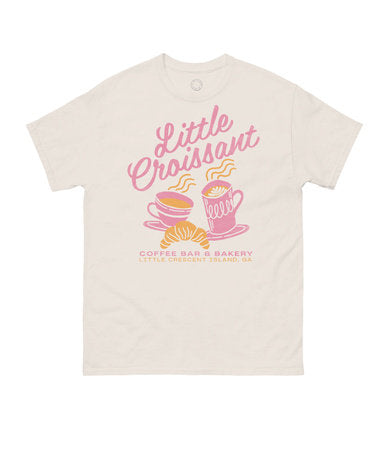 Emily Henry: Little Croissant Unisex T-Shirt (Preorder 4/22/25)
