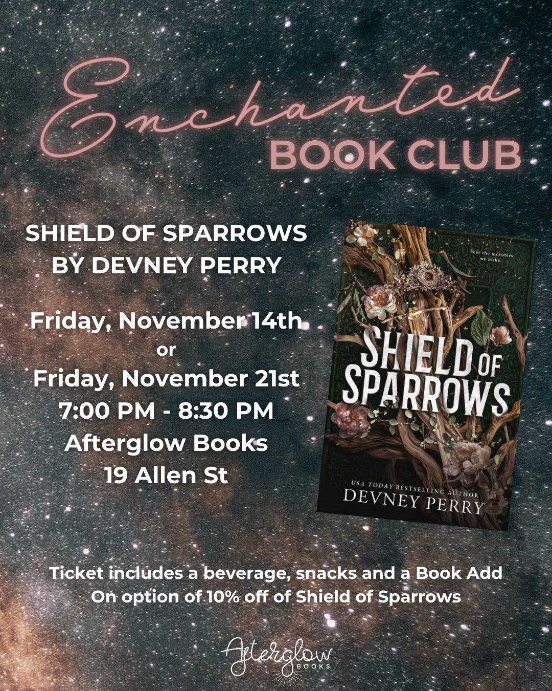 Enchanted Book Club - Shield of Sparrows
