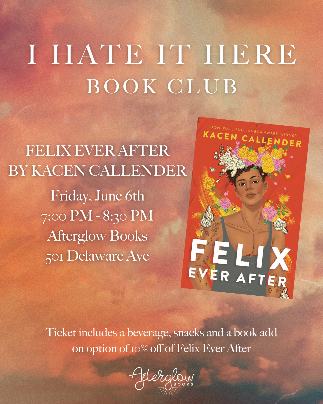 Hate It Here Book Club - Felix Ever After