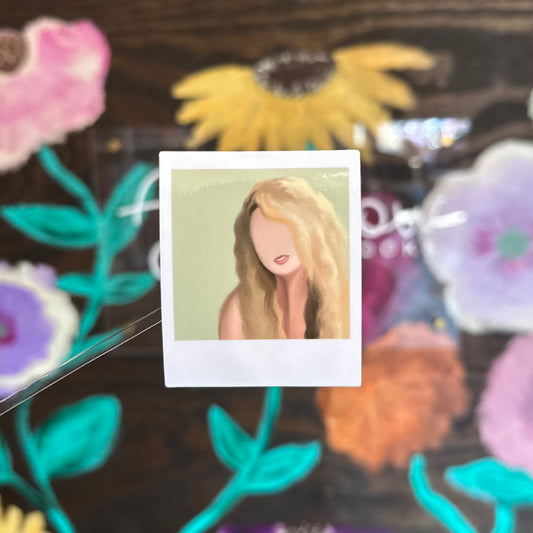 Debut Polaroid Sticker