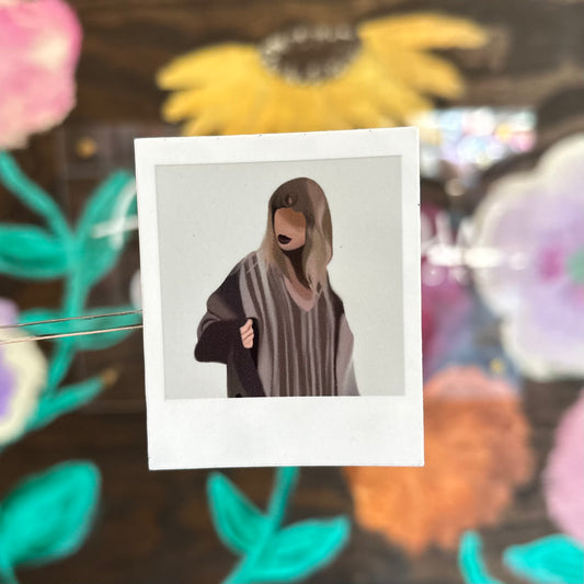 Folklore Polaroid Sticker