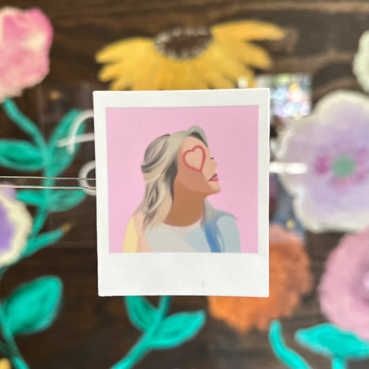 Lover Polaroid Sticker