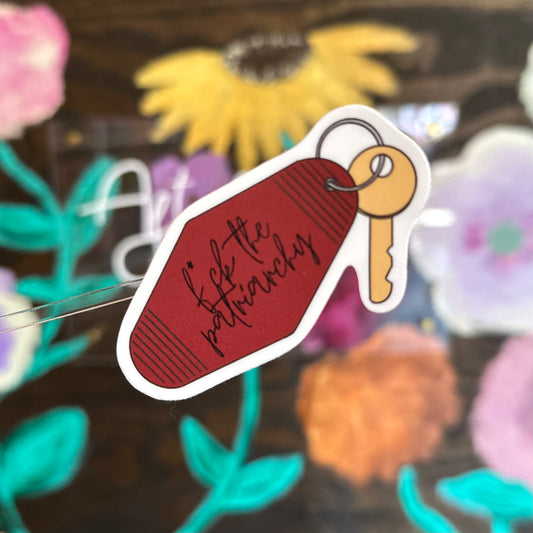 F*ck the Patriarchy Sticker