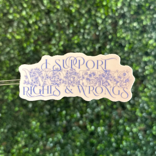 Women's Rights Sticker