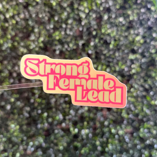 Strong Female Lead Sticker