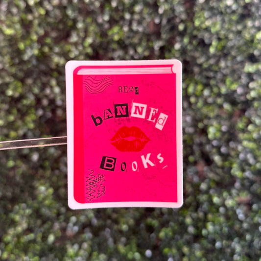 Banned Books Sticker