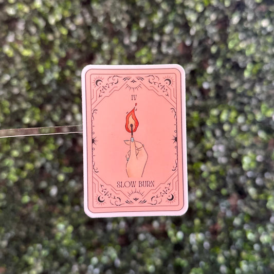 Slow Burn Sticker