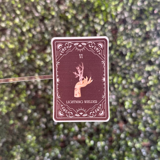 Lightning Wielder Sticker