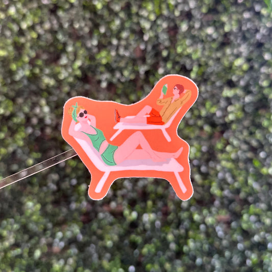 People We Meet on Vacation Sticker