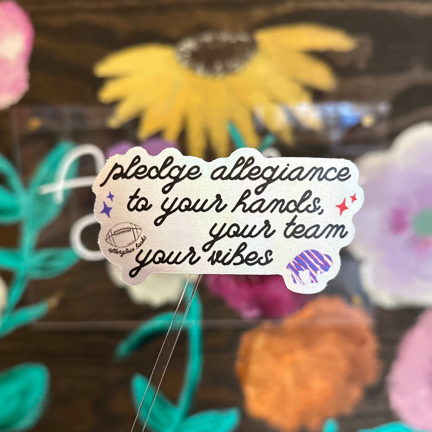 Fate of a Bills Fan Sticker