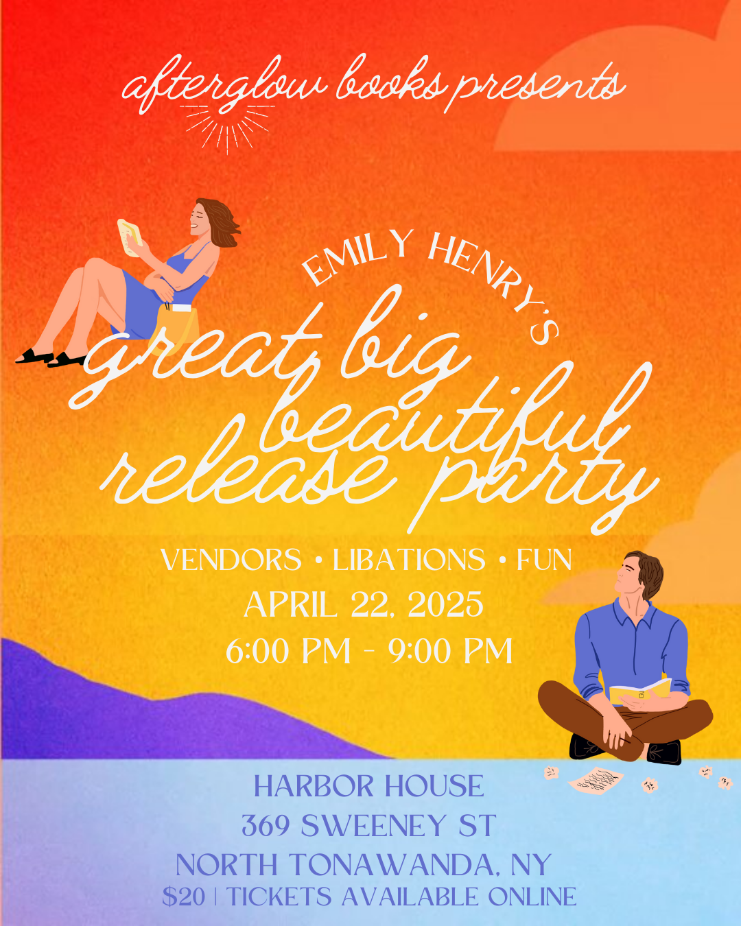 Emily Henry Release Party