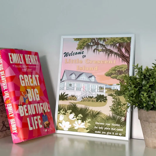 Little Crescent Art Print