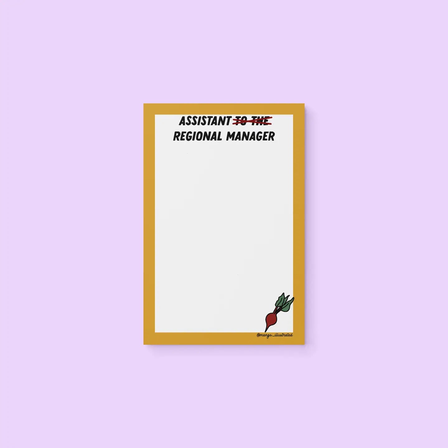 MangoIllustrated Large Notepads