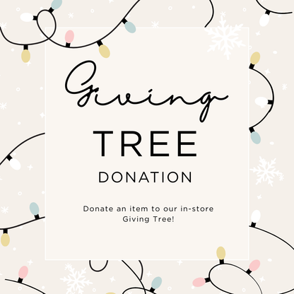Giving Tree Donation