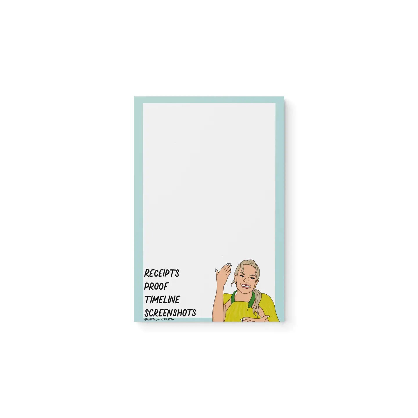 MangoIllustrated Large Notepads