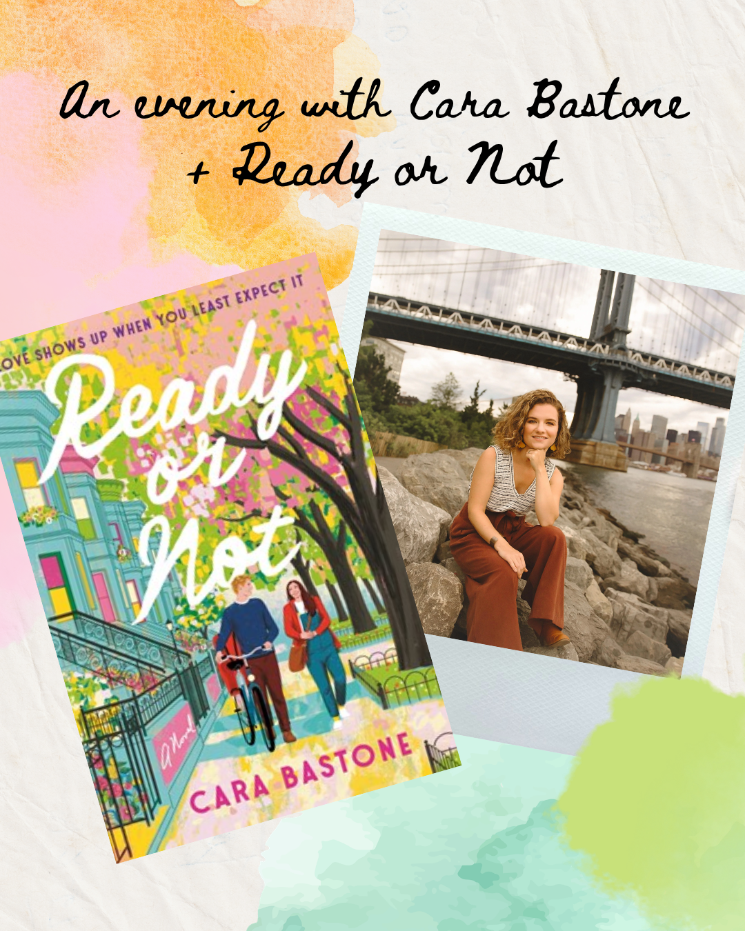 An Evening with Cara Bastone