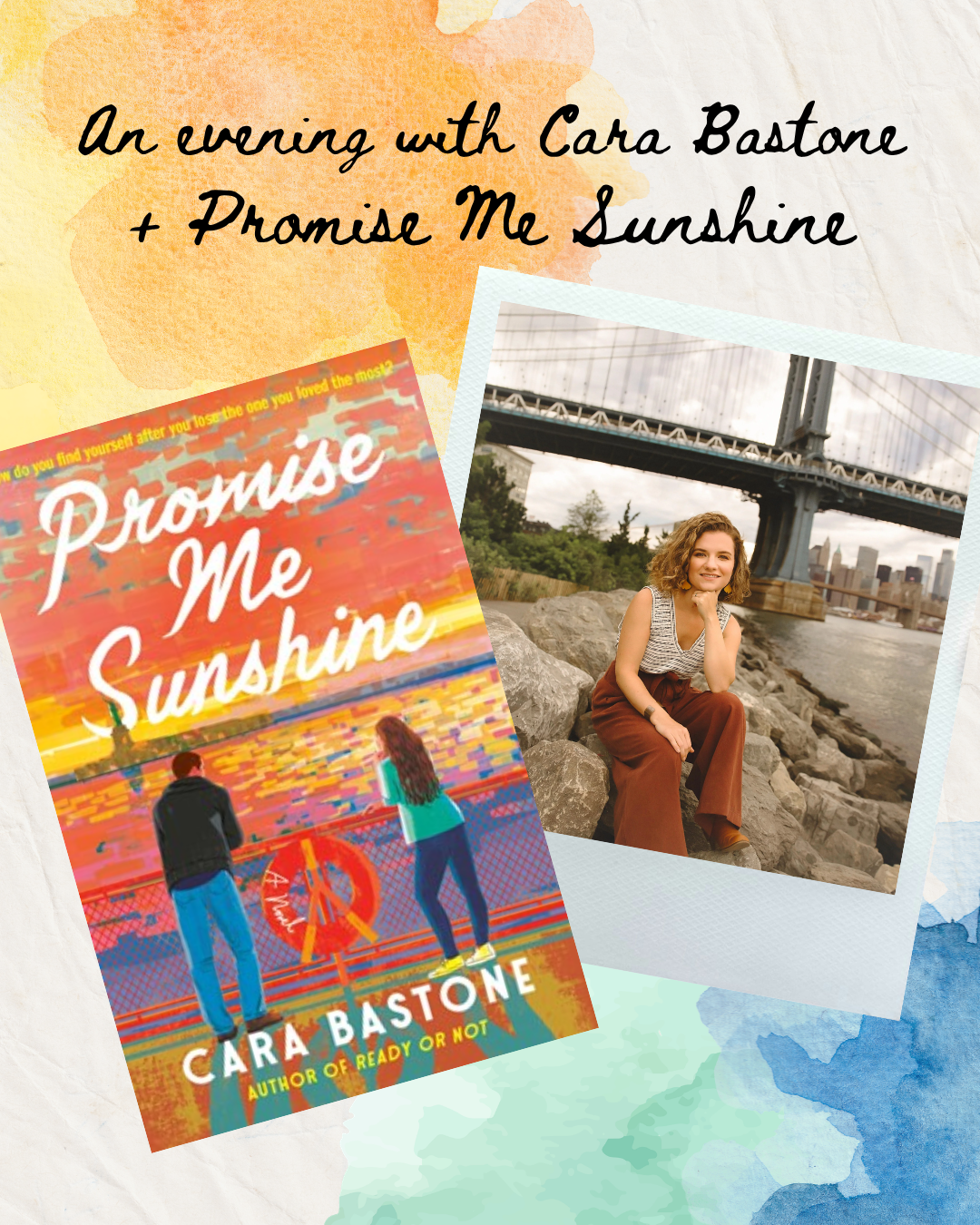 An Evening with Cara Bastone