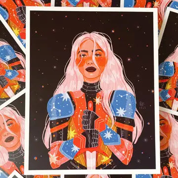 Joan of Art Print