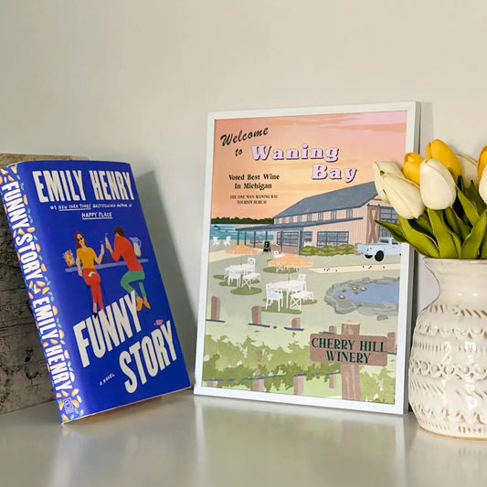 Waning Bay Art Print