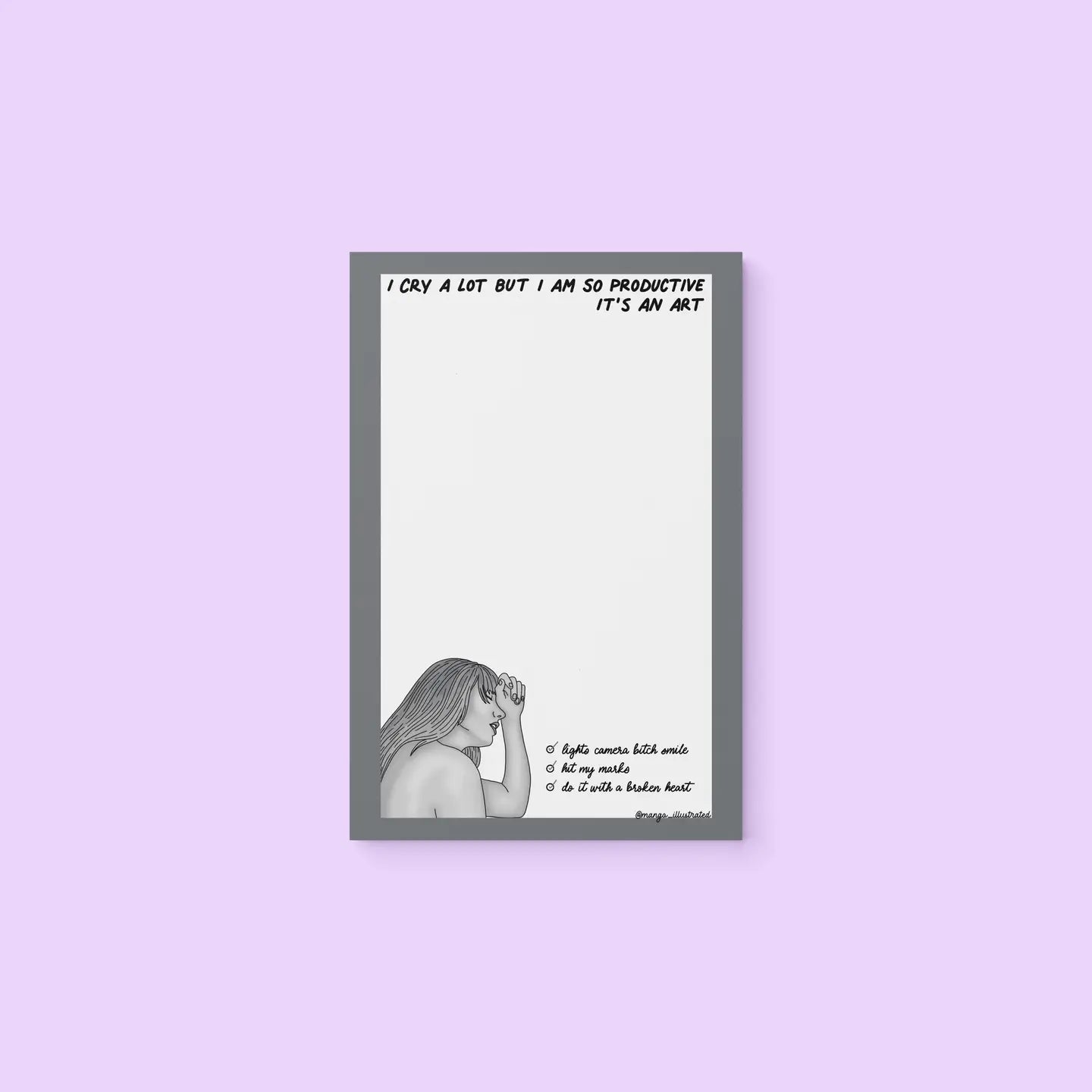 MangoIllustrated Large Notepads