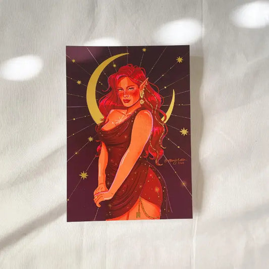 Bryce Gold Foil Art Print