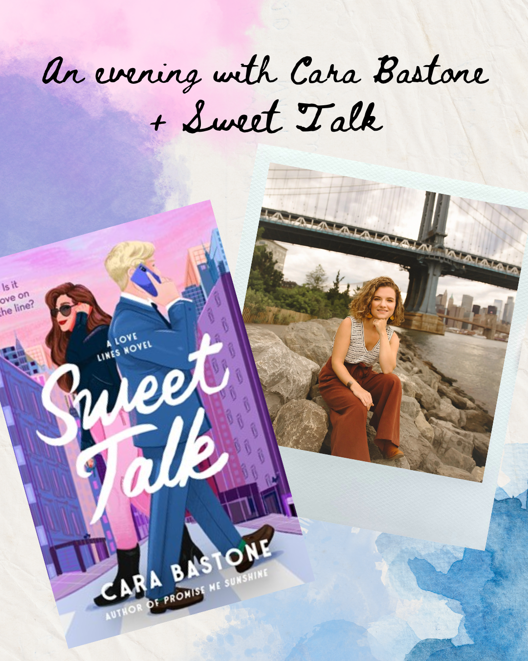 An Evening with Cara Bastone