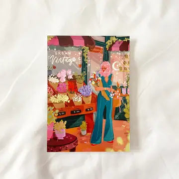 Flower Shop Print