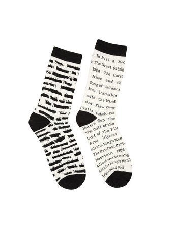 Out of Print Socks