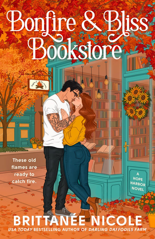 Bonfire and Bliss Bookstore (Hope Harbor #2)