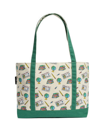 Arthur: Library Card Large Zippered Tote Bag