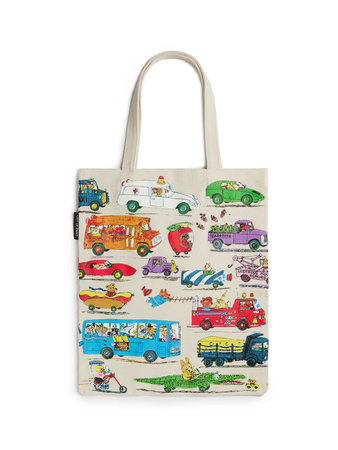 Richard Scarry: Cars and Trucks and Things That Go Tote Bag