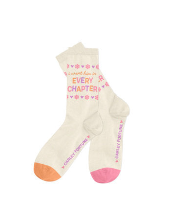 Carley Fortune Every Chapter Socks (Preorder - 5/5/26)