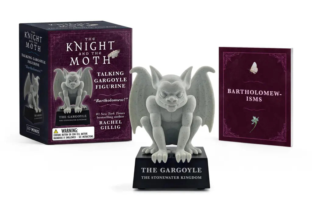The Knight and the Moth Talking Gargoyle Figurine: Bartholomew! (Preorder - 9/1/26)