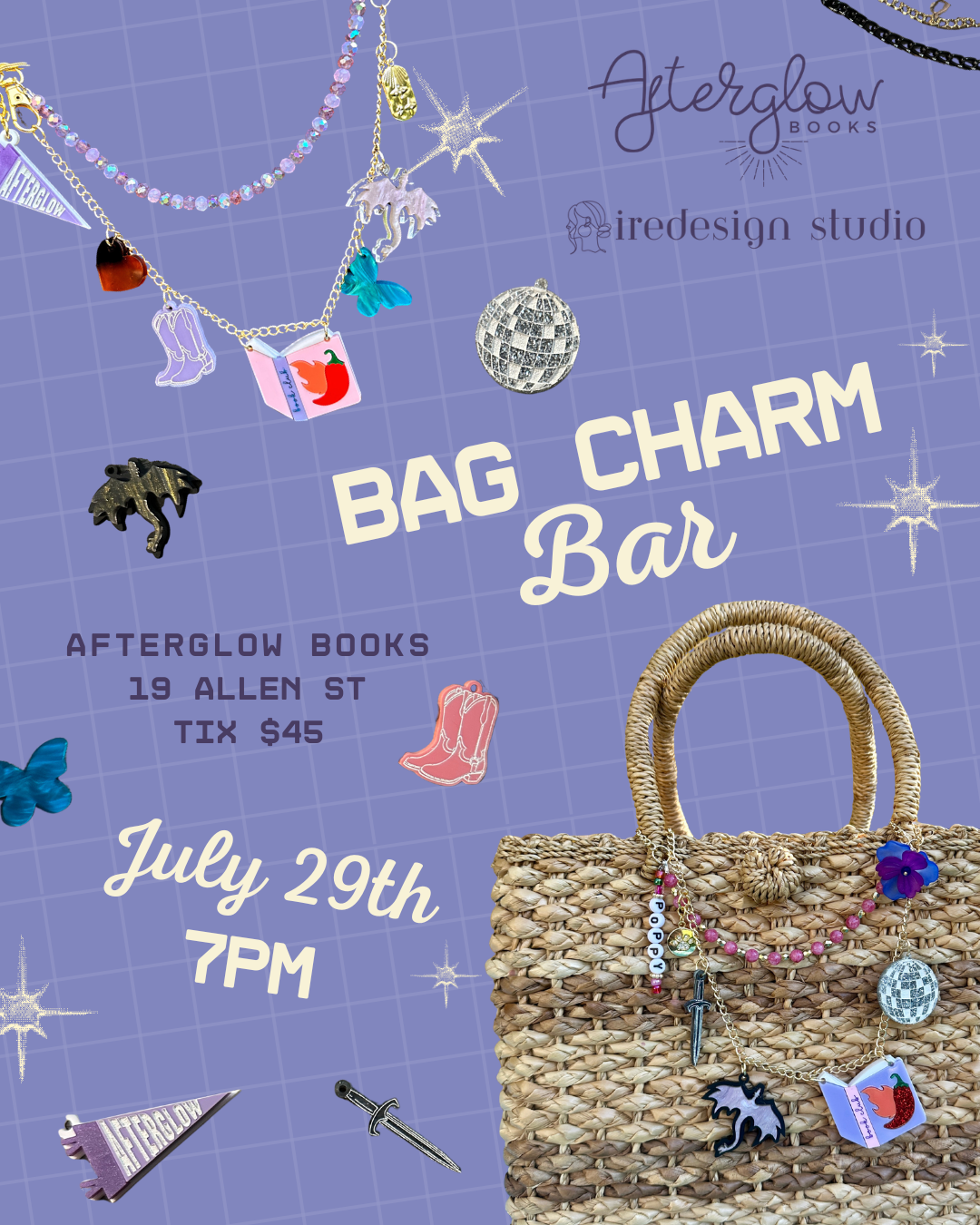 Bag Charm Bar