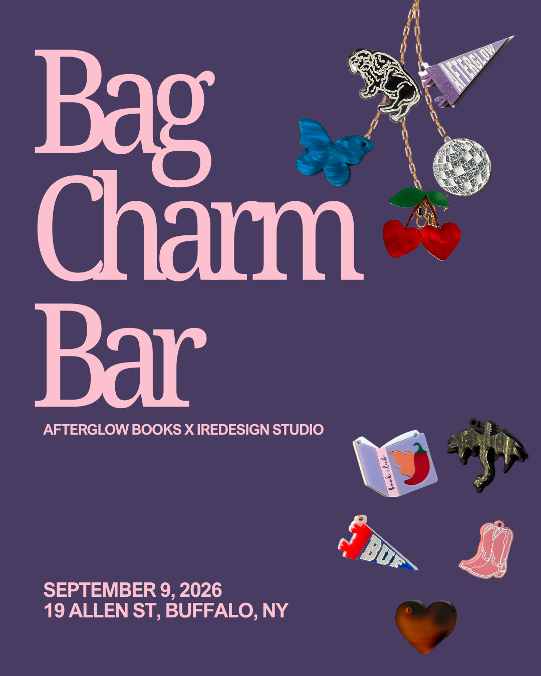 Bag Charm Bar