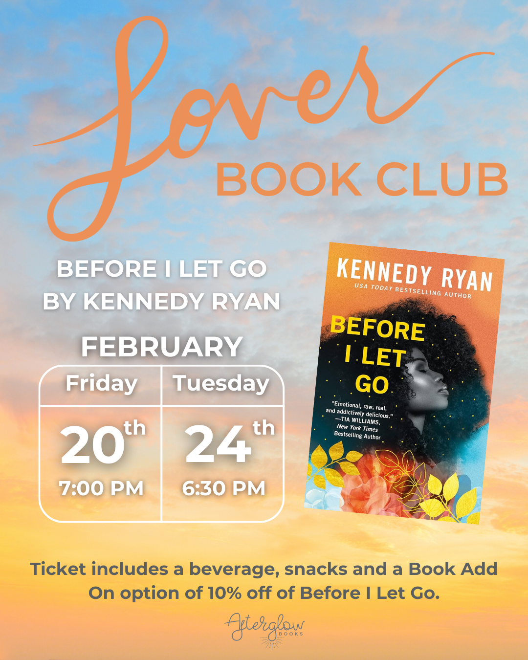 Lover Book Club - Before I Let Go