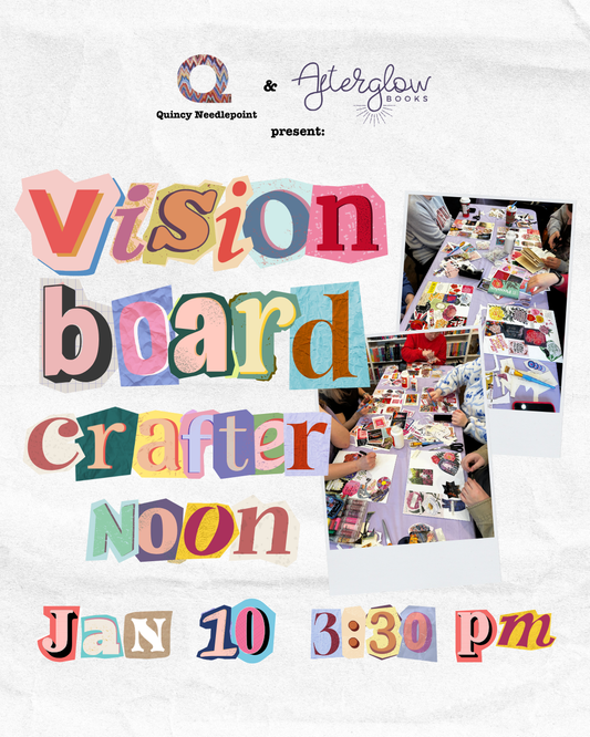 Vision Board Crafternoon - Jan 10