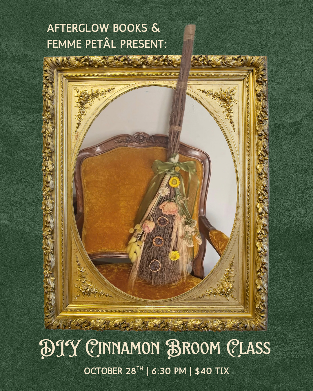 DIY Cinnamon Broom Class