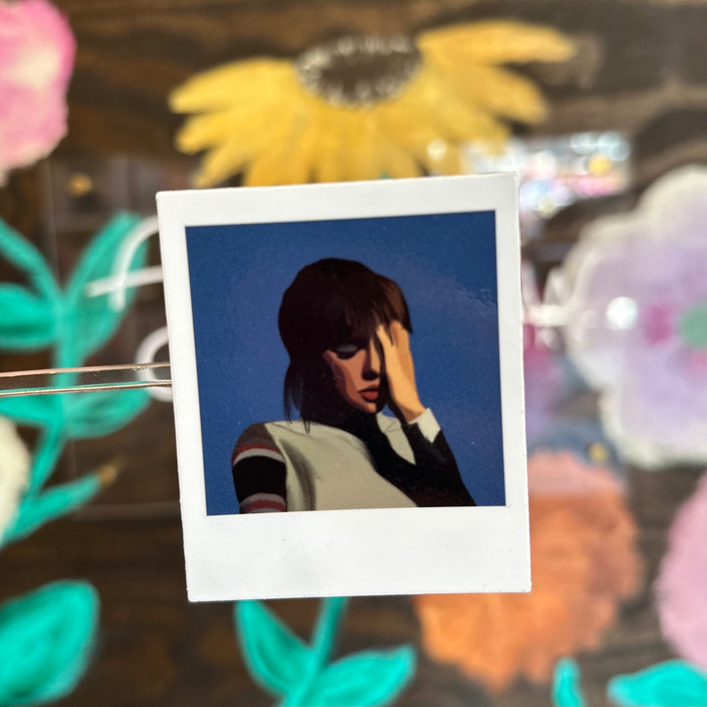 Midnights Polaroid Sticker