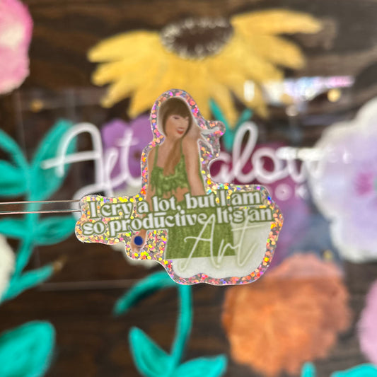I Cry A Lot Sticker