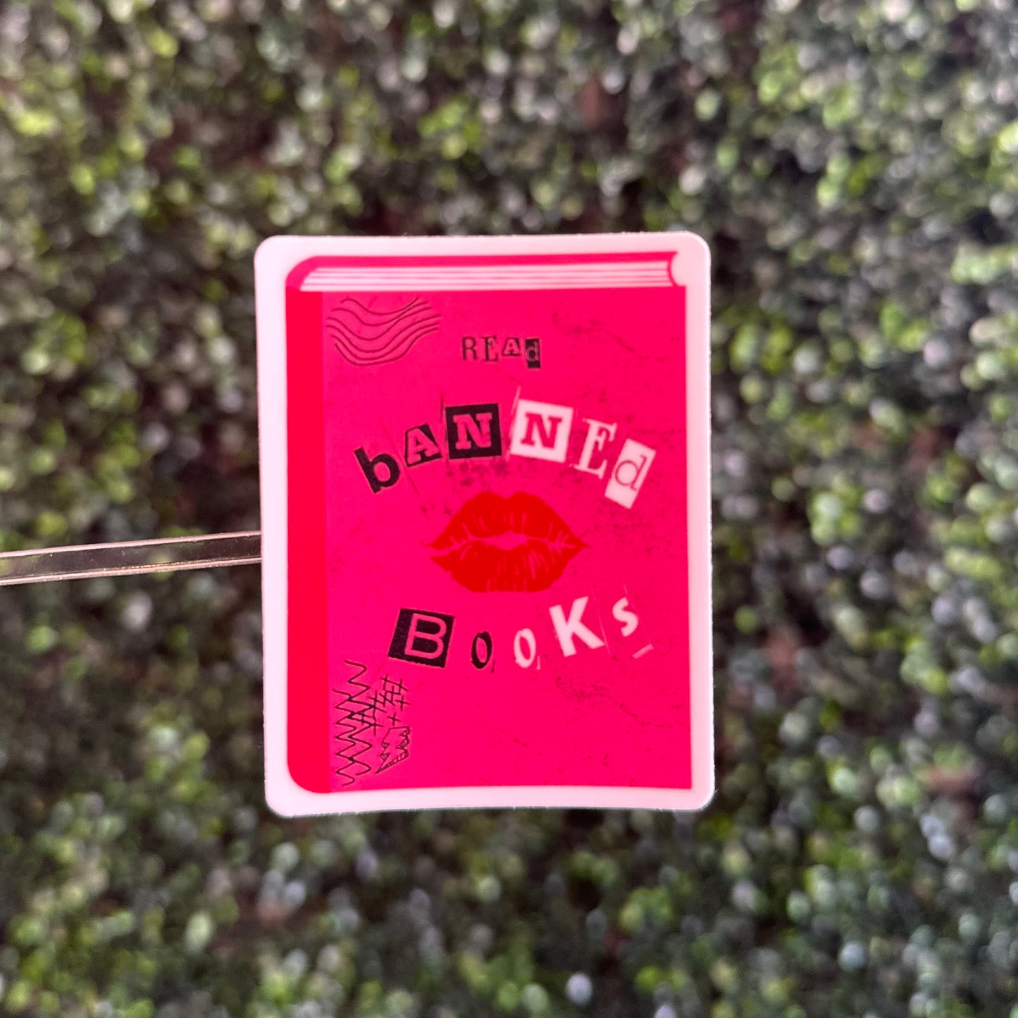 Banned Books Sticker