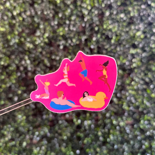 Happy Place Sticker
