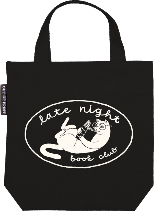 Late Night Book Club Mini Tote