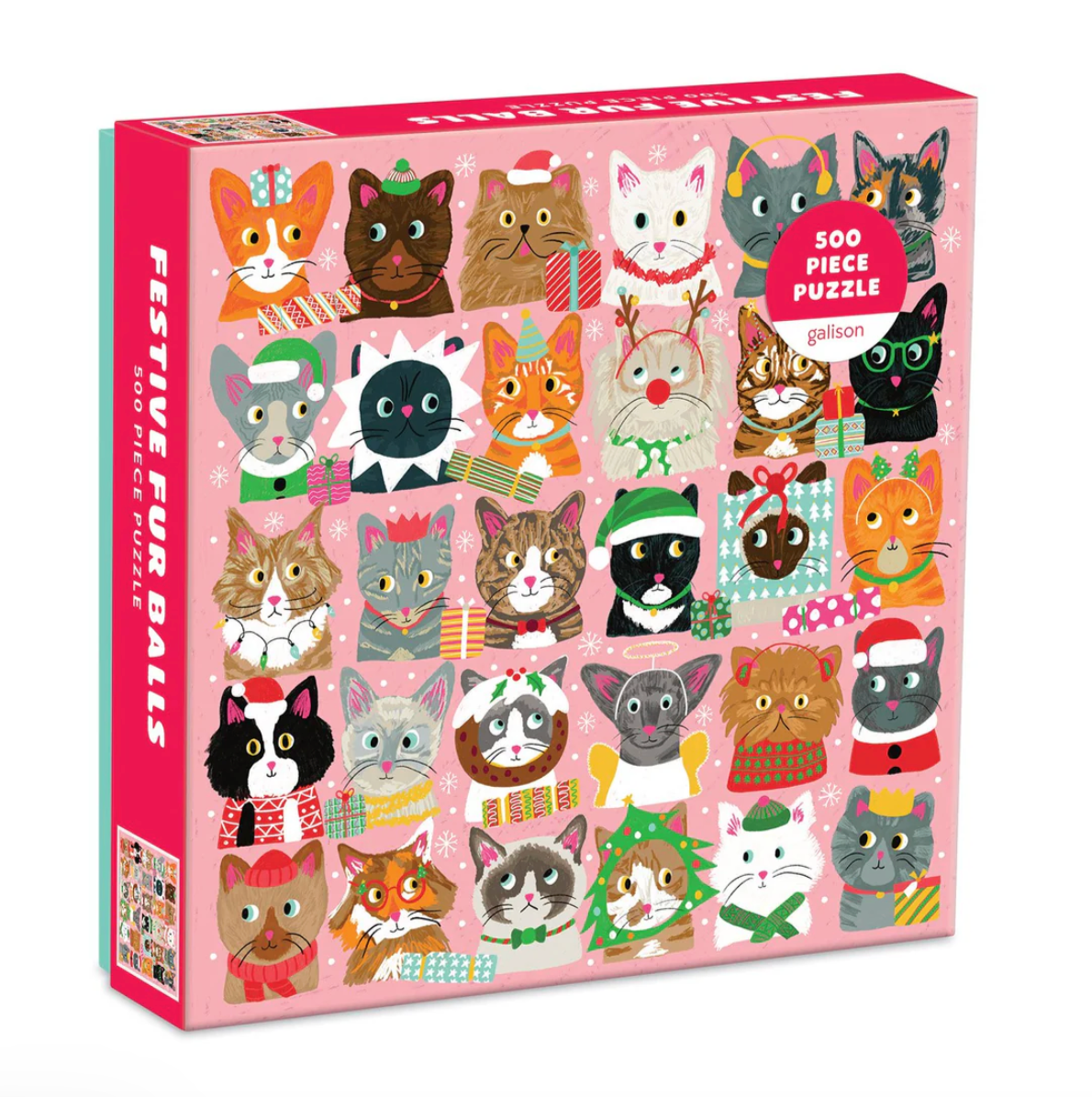 Festive Fur Balls Puzzle