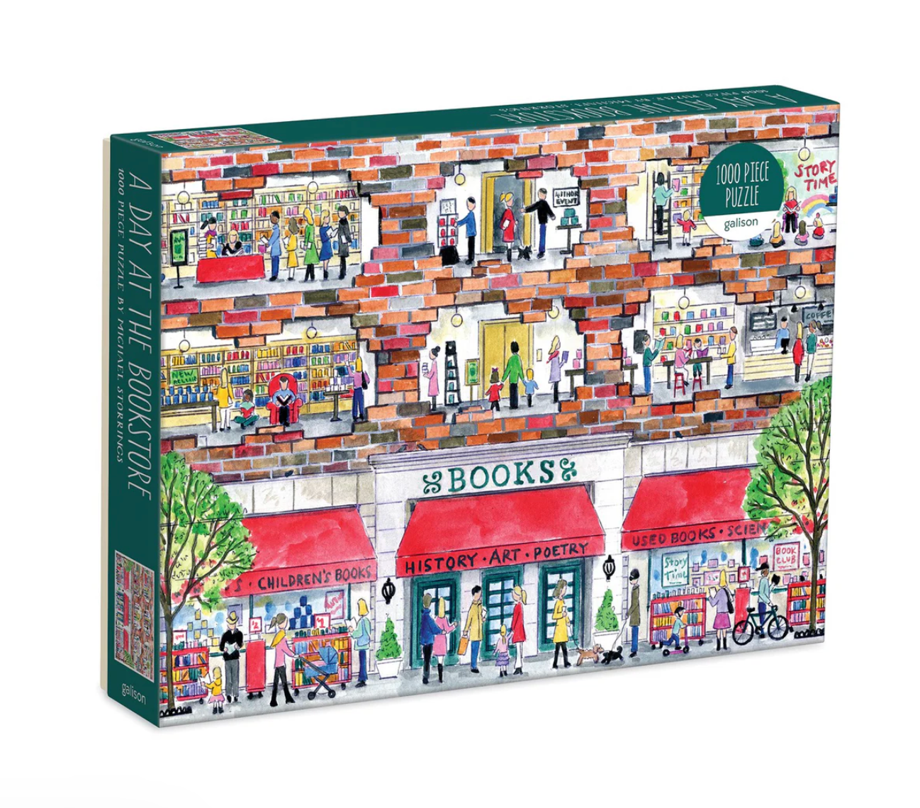 A Day at the Bookstore Puzzle