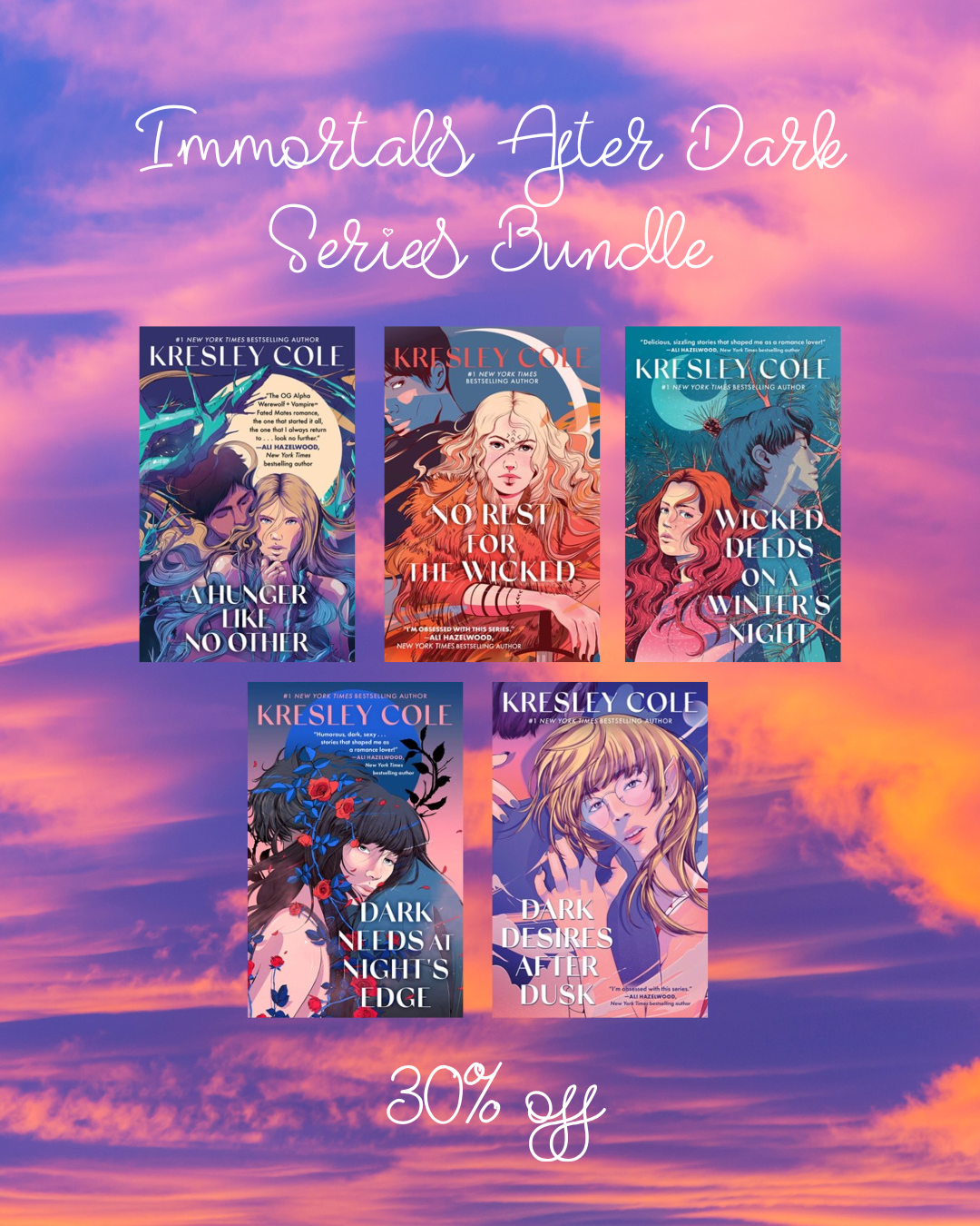 Immortals After Dark Series Bundle